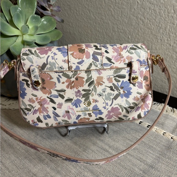 Nannette Lepore Floral Mini Buckle Shoulder Bag - Picture 3 of 9